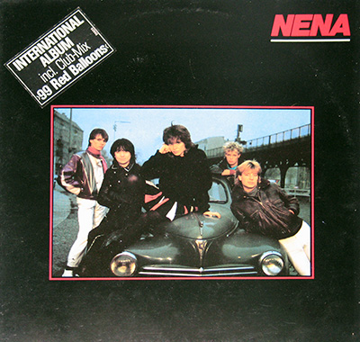 NENA - Self-Titled International Version album front cover vinyl record